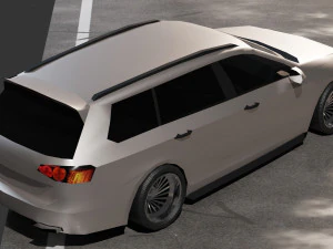 Volkswagen Passat B8 Variant 3D Model