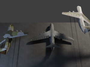 Lockheed C-5 Galaxy 3Dモデル