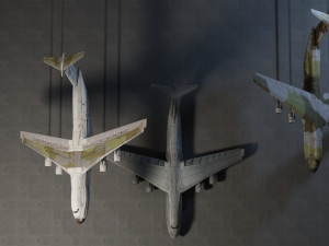 Lockheed C-5 Galaxy 3Dモデル