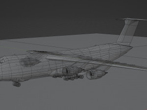 Lockheed C-5 Galaxy 3Dモデル