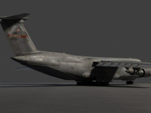 Lockheed C-5 Galaxy 3Dモデル