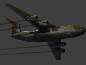 Lockheed C-5 Galaxy 3Dモデル