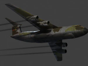 Lockheed C-5 Galaxy 3D Model