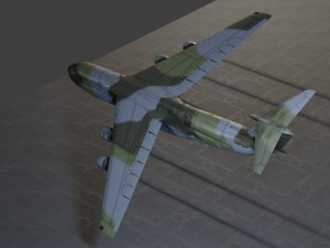 Lockheed C-5 Galaxy 3Dモデル