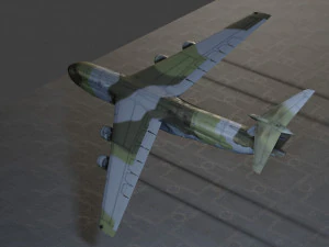 Lockheed C-5 Galaxy 3D Model