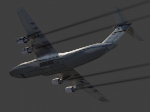 Lockheed C-5 Galaxy 3Dモデル
