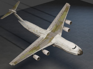 Lockheed C-5 Galaxy 3Dモデル