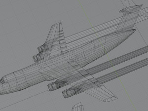 Lockheed C-5 Galaxy 3Dモデル