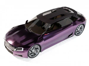 シトロエン DS ヌメロ 9 3Dモデル