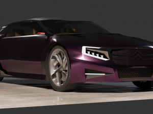 Citroen DS Numero 9 3D 模型