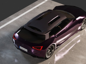 Citroen DS Numero 9 3D 模型