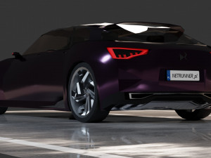Citroen DS Numero 9 3D 模型