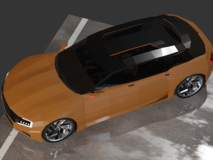 Citroen DS Numero 9 3D 模型