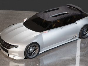 Citroen DS Numero 9 3D 模型