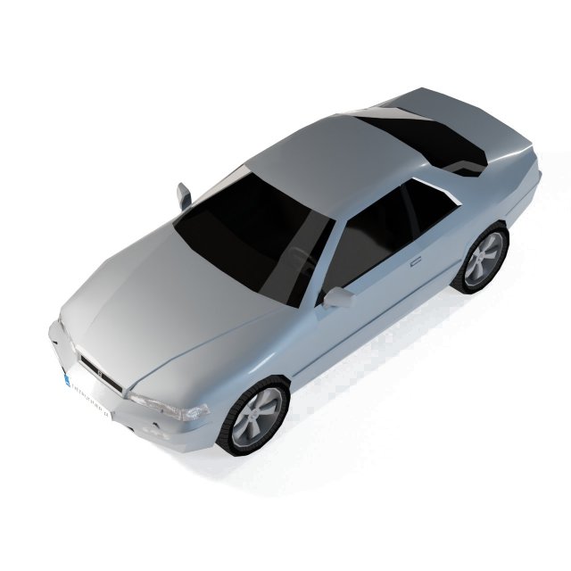 Honda Legend Coupe - FREE 3D Model .c4d .max .obj .3ds .fbx .stl .blend 