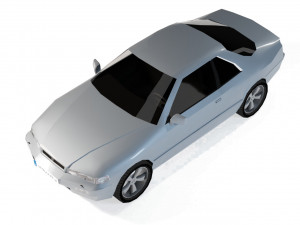 Volkswagen Polo coupe 1990 3D Model in Klasik Arabalar 3DExport