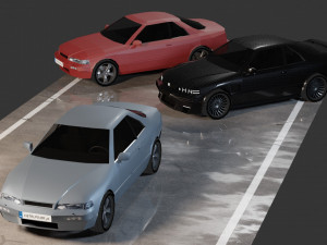Honda Legend Coupe - FREE 3D Model
