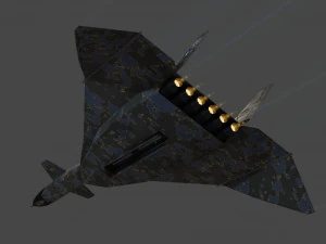 Североамериканский XB-70 Валькирия 3D Модель