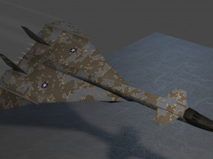 North American XB-70 Valkyrie 3D Модель