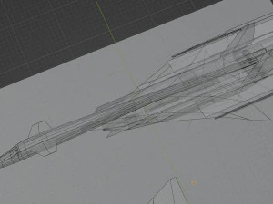 Североамериканский XB-70 Валькирия 3D Модель