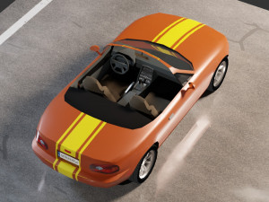Mazda MX-5 Miata 3D Model