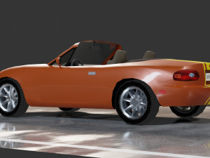 Mazda MX-5 Miata 3D Model