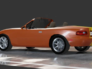Mazda MX-5 Miata 3D Model