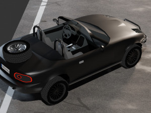 Mazda MX-5 Miata 3D Model
