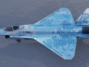 Sukhoi SU-75 Checkmate 3D 모델