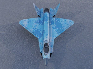 Sukhoi SU-75 Checkmate 3D Model