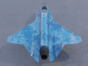 Sukhoi SU-75 Checkmate 3D 모델