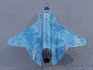 Sukhoi SU-75 Checkmate 3D Model