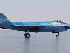 Sukhoi SU-75 Checkmate 3D Model