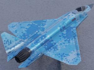 Sukhoi SU-75 Checkmate 3D 모델
