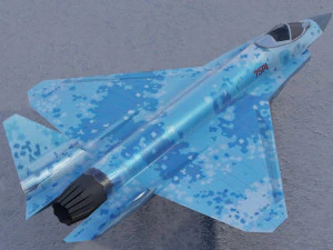 Sukhoi SU-75 Checkmate 3D Model