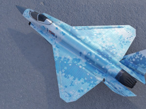 Sukhoi SU-75 Checkmate 3D 모델