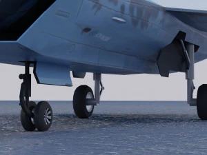 Sukhoi SU-75 Checkmate 3D Model