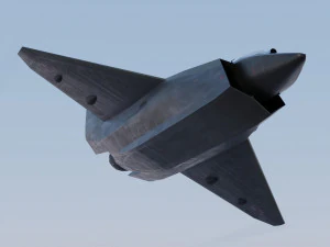 Sukhoi SU-75 Checkmate 3D Model