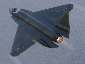 Sukhoi SU-75 Checkmate 3D Model