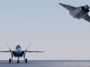 Sukhoi SU-75 Checkmate 3D 모델