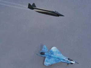 Sukhoi SU-75 Checkmate 3D Model