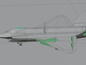 Sukhoi SU-75 Checkmate 3D Model
