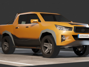 Toyota Hilux 3D Модель