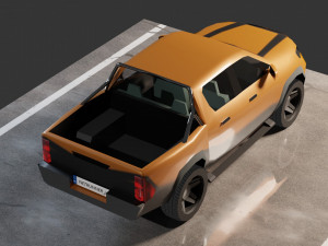 Toyota Hilux 3D Модель