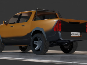 Toyota Hilux 3D Модель