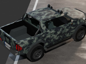 Toyota Hilux 3D Модель