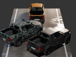 Toyota Hilux 3D Модель