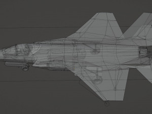 Lockheed Martin F-35 Lightning II 3D Модель