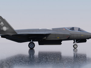 Lockheed Martin F-35 Lightning II 3D Модель