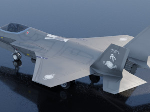 Lockheed Martin F-35 Lightning II 3D Модель